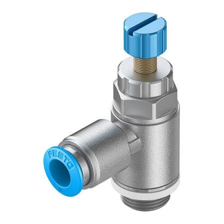 Festo One-Way Flow Control Valve GRLA-1/4-QS-6-RS-D GRLA-1/4-QS-6-RS-D